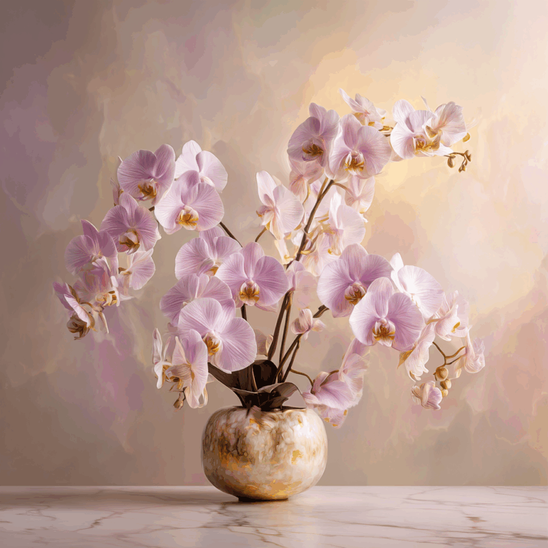 Orchidées resplendissantes Genève