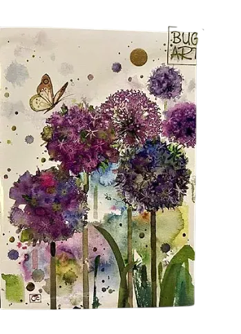 JTNE-120.webp carte orbite mauve Genève - carte aquarelle alliums violets avec touches dorées pour accompagner bouquets