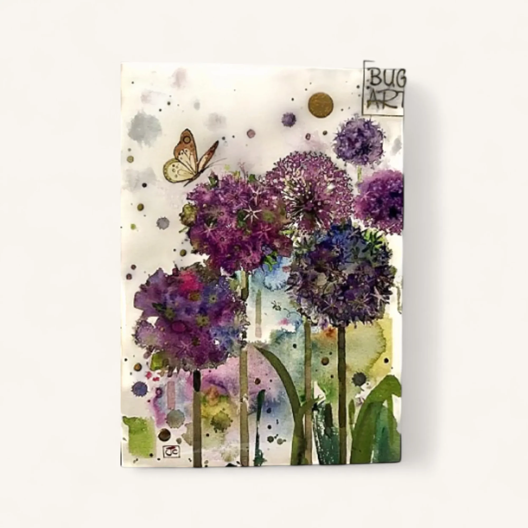 R1klM0Q.webp carte orbite mauve Genève - carte aquarelle alliums violets avec touches dorées pour accompagner bouquets
