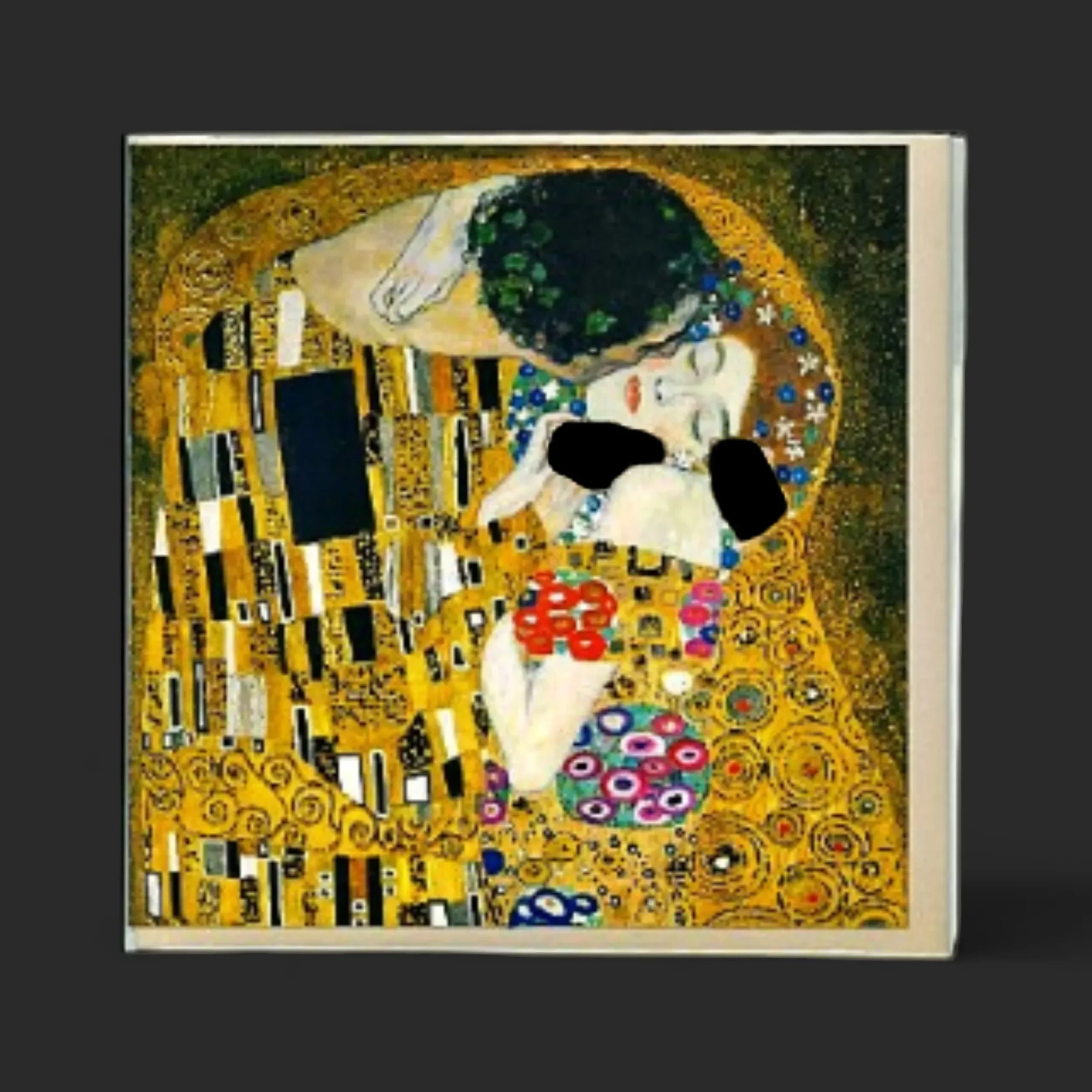 SFUlM0Q.webp carte auriflamme Genève - carte de vœux dorée au couple enlacé et motifs floraux pour accompagner bouquets